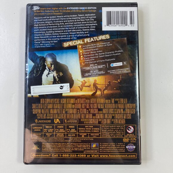 "Fame" DVD Extended Dance Edition Movie - Picture 3 of 3